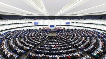 Parlamento europeo a Strasburgo (foto Diliff)