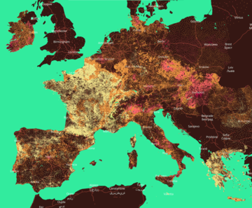 anteprima della mappa interattiva