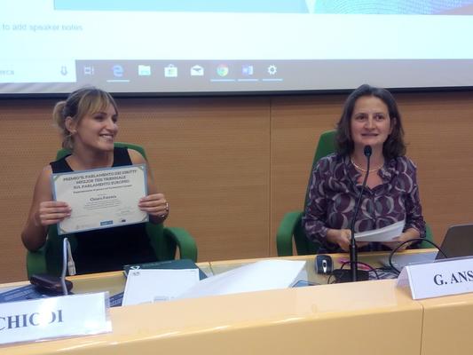 Consegna Premio "Il Parlamento dei diritti"